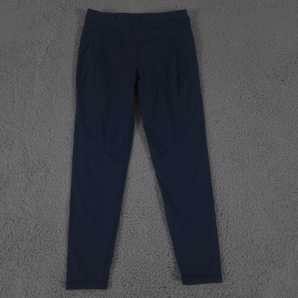 Sweaty Betty Power 7/8 Workout Leggings Womens Small Navy Athletic Gym Workout
